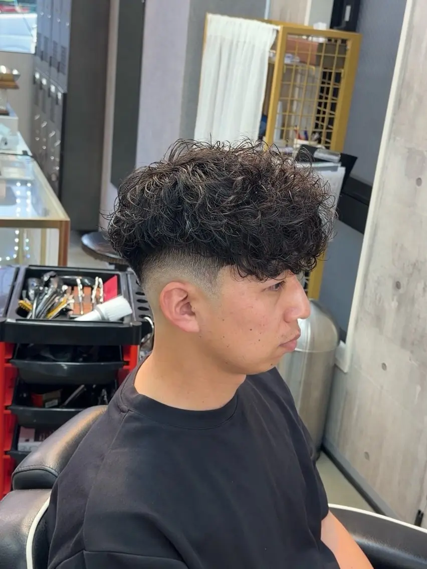 ショート メンズ特化/パーマ /swag/ルーカスのヘアスタイル