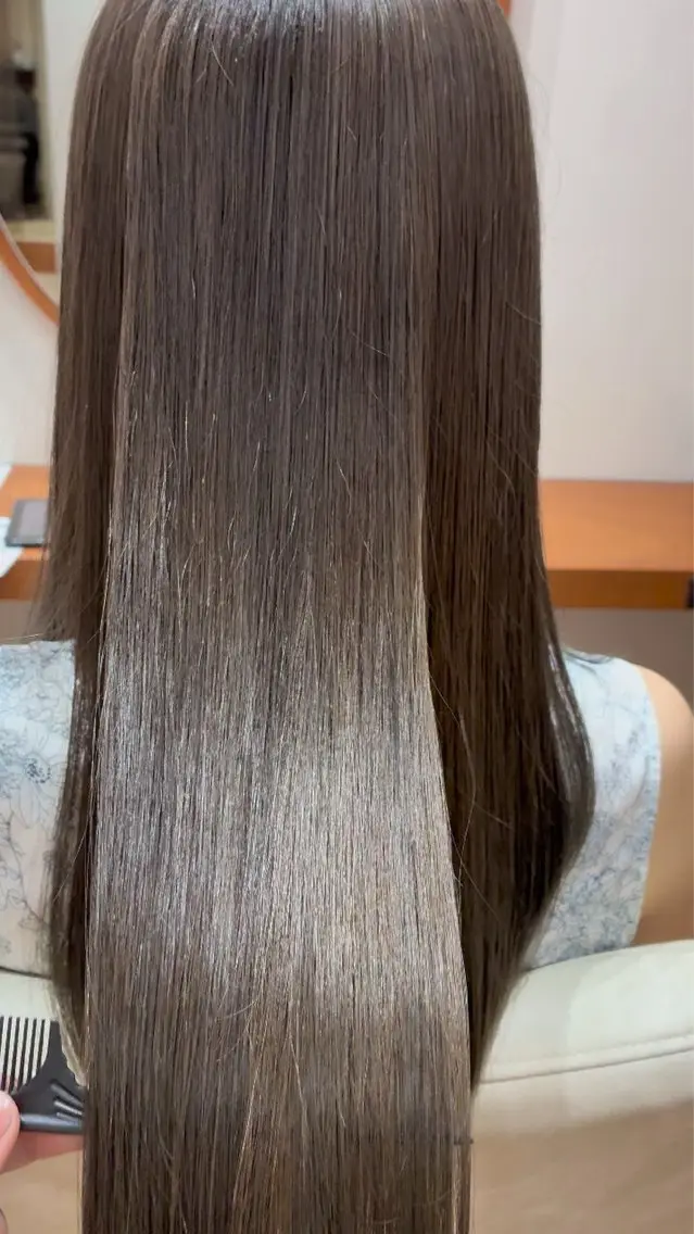 ロング カット ヘアカラー トリートメント Zina吉祥寺🪐 Yumikaのヘアスタイル