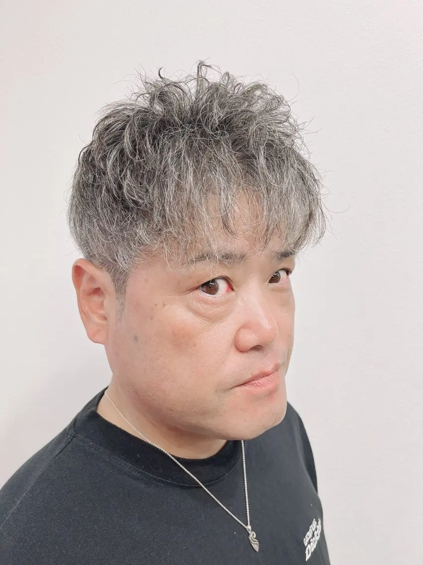 ショート ヘアアレンジ メンズ カット 千佳 CHIKAのヘアスタイル