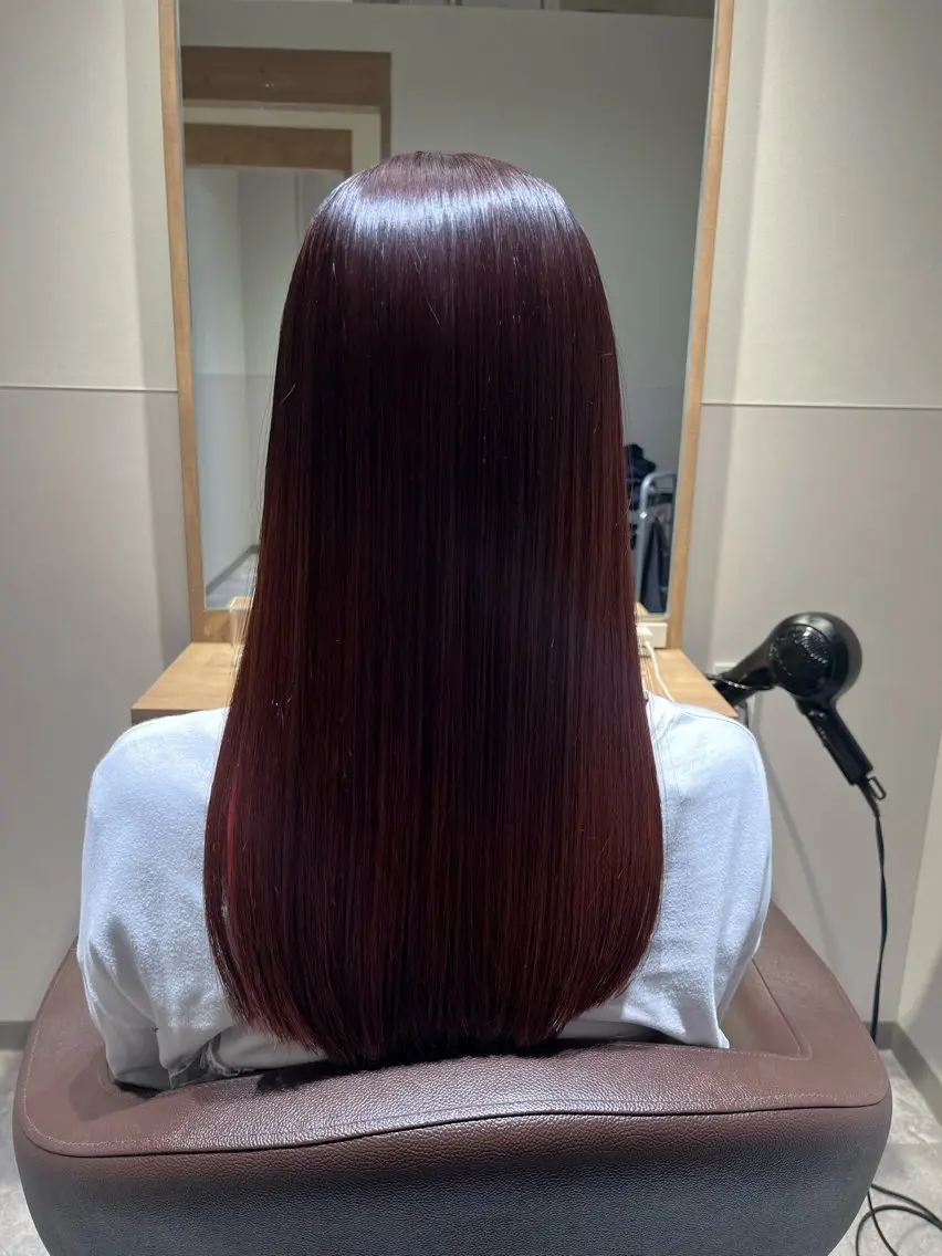 ロング ヘアカラー トリートメント 伊藤 俊平のヘアスタイル