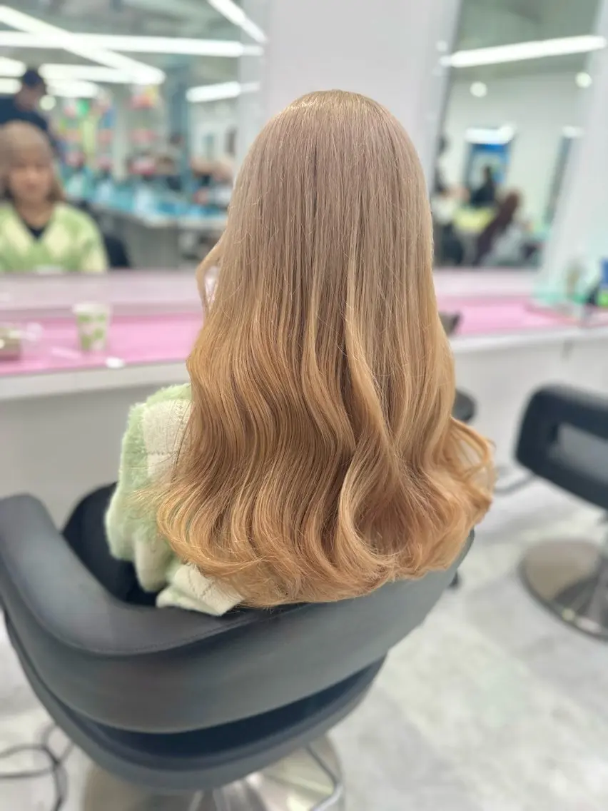 ロング カラー ヘアカラー トリートメント ♡ダブルカラー特化♡ miyuのヘアスタイル
