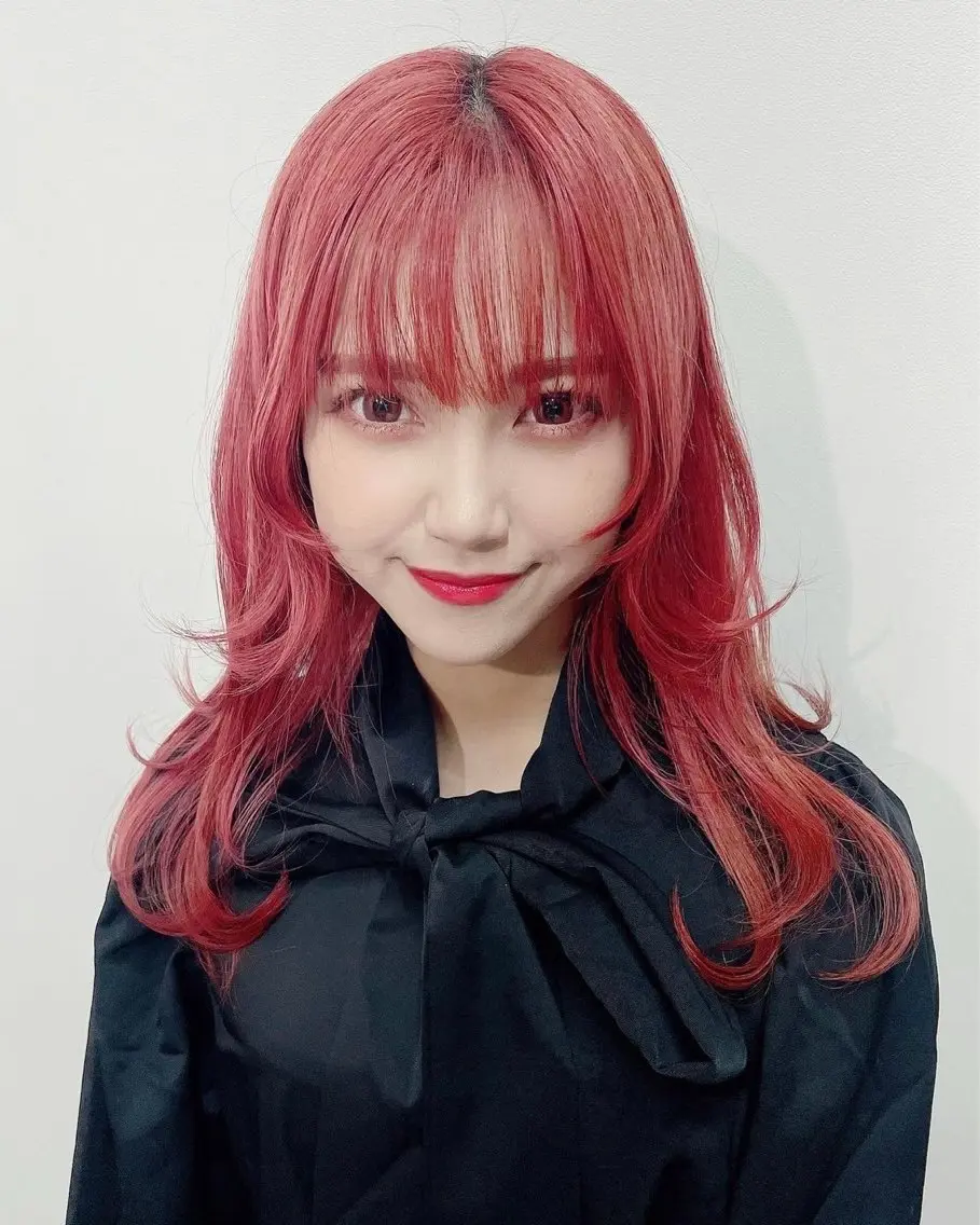 ロング 番口 真七斗のヘアスタイル