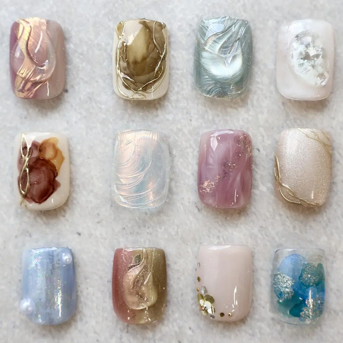 【期間限定】　FOOT 親指アート　¥5000　オフなし　ー¥500の写真
