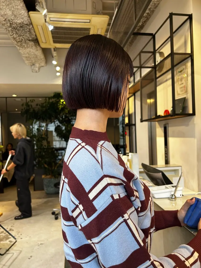 ショート 津葉井 麗奈のヘアスタイル