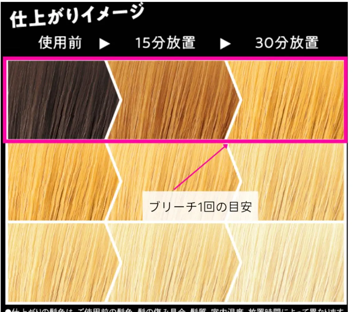 カラー ブリーチ 華Hanaプロカラー ヘアカラー専門店のヘアスタイル