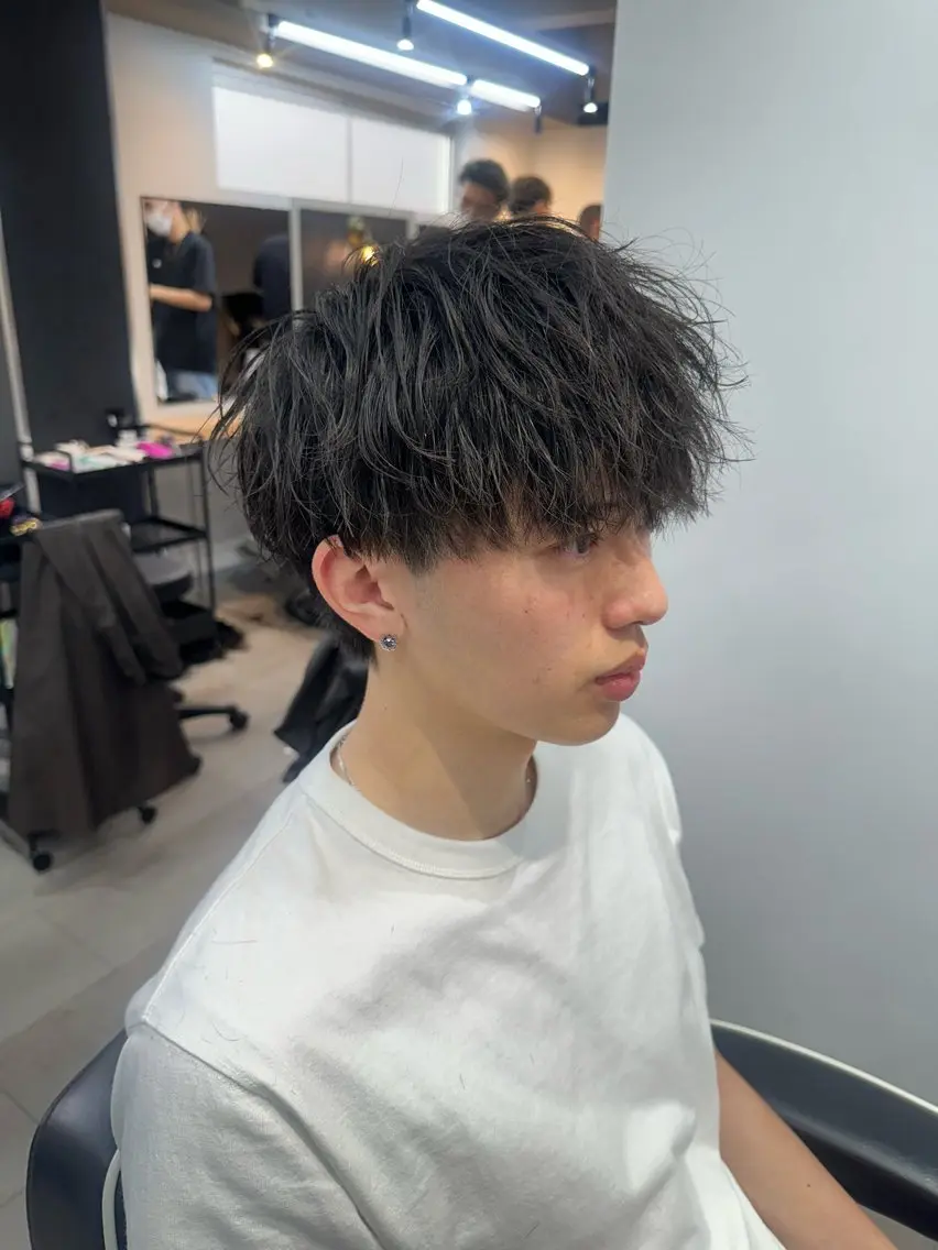 メンズ 大宮/海外風パーマ 🇺🇸隼也🇪🇸のヘアスタイル