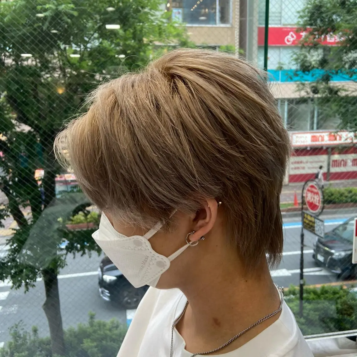 カラー メンズ Luce 杉本のヘアスタイル