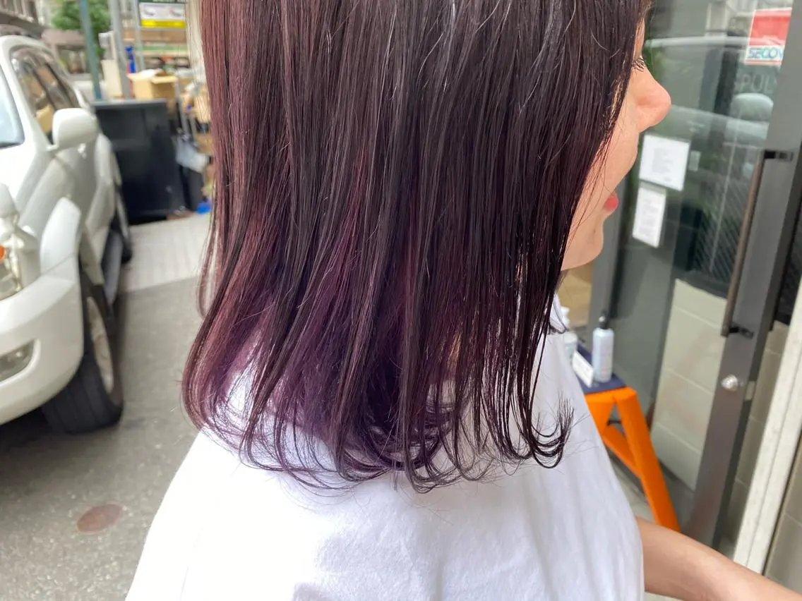 カラー 中富 🍪みなのヘアスタイル