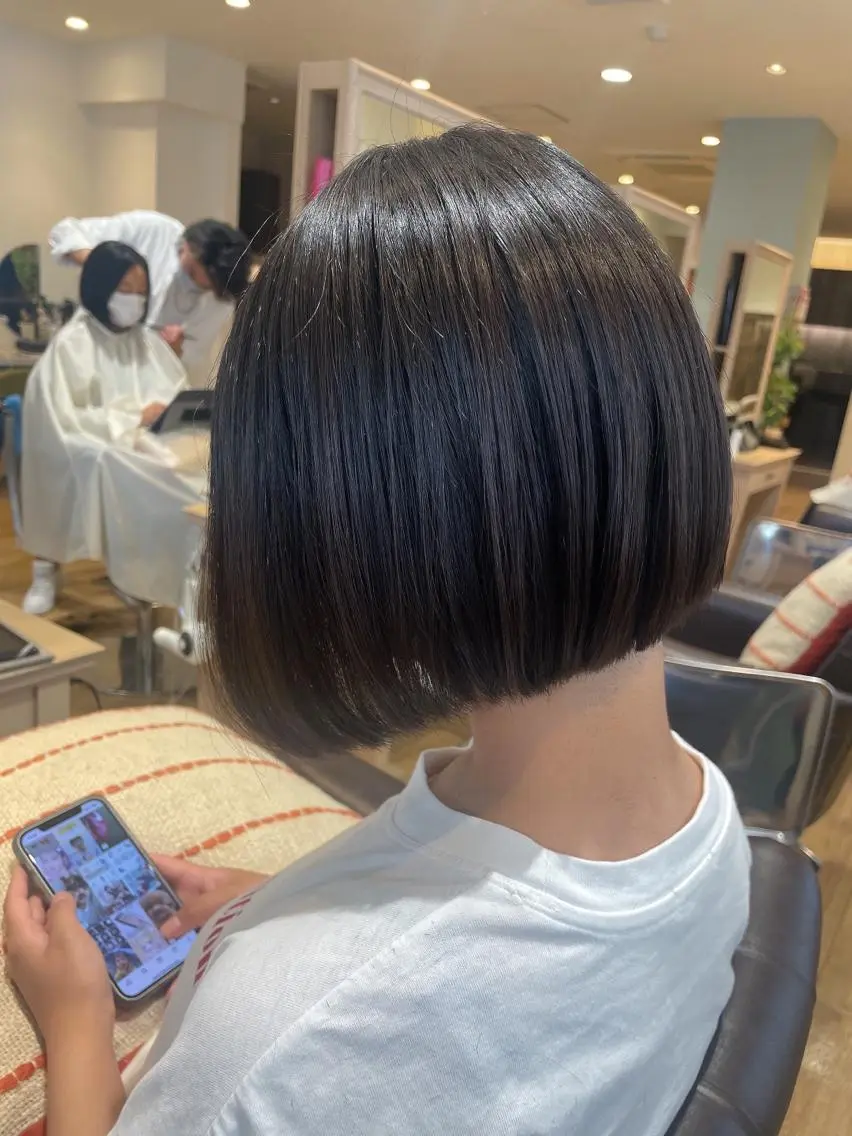 カット&縮毛矯正&トリートメント❣️の写真