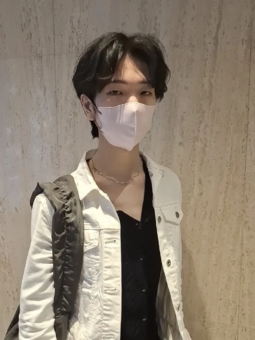 メンズ センターパート マッシュ 学生(メンズ向け) 束感&韓国ヘア🐰 koumeiのヘアスタイル