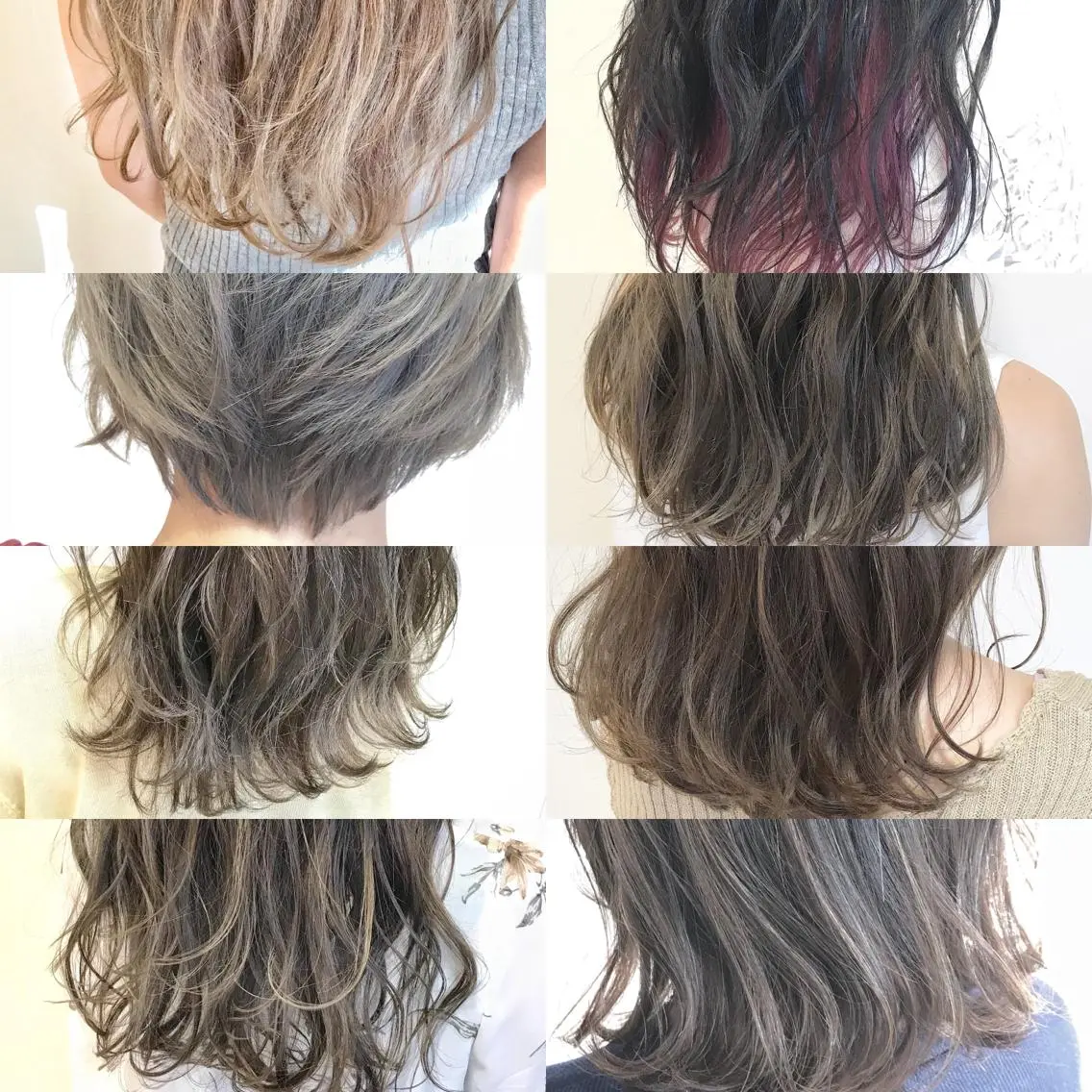セミロング カラー Miru by INCE HAIRのヘアスタイル