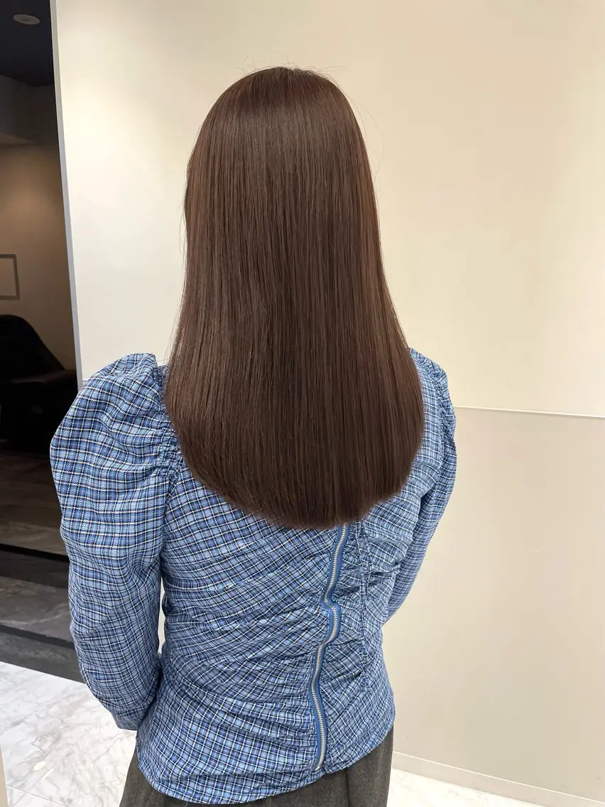✔︎《内部補修トリートメント✨》カット+透明感カラー+COTAプレミアムトリートメント🌈の写真
