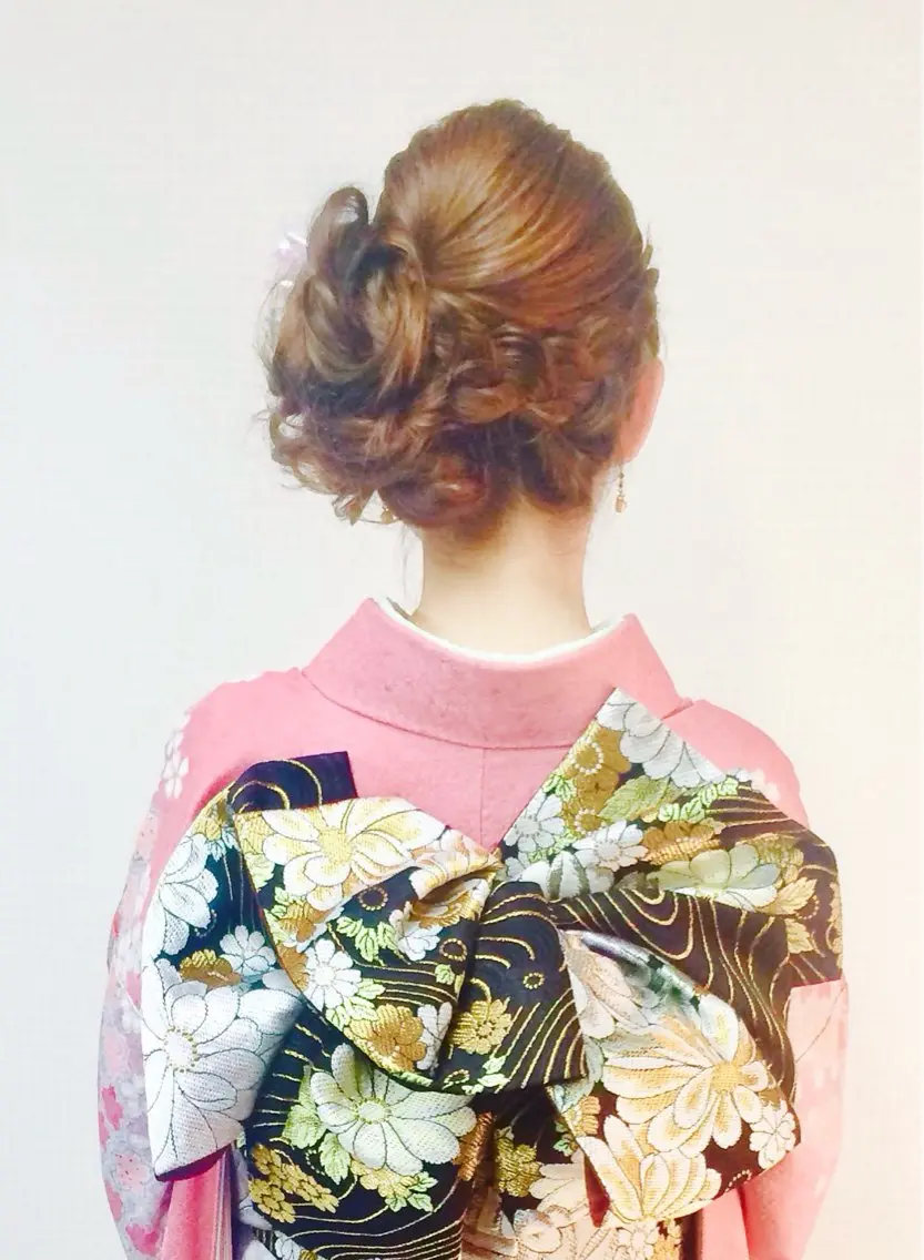 ヘアアレンジ ヘアーアレンジ 新橋銀座、着付けのヘアスタイル