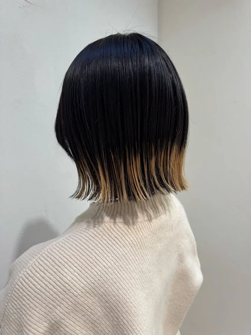 カラー ブリーチ ヘアカラー ルプラボウ /小見山琴衣のヘアスタイル