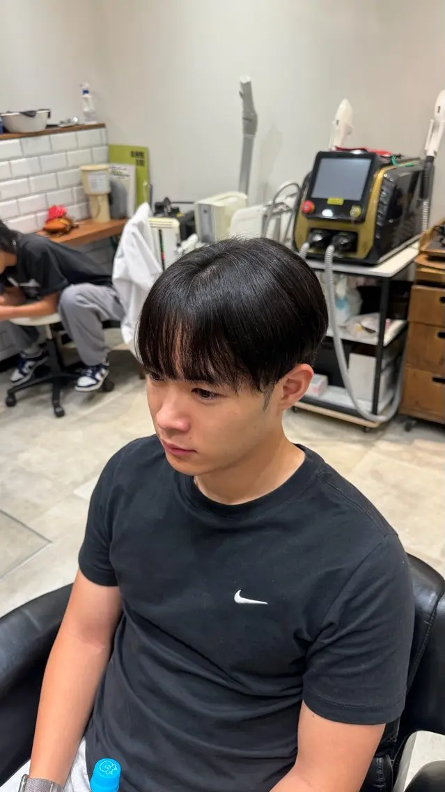 ミディアム メンズ カット 💈メンズカット✂️ 鈴木✂️押上のヘアスタイル