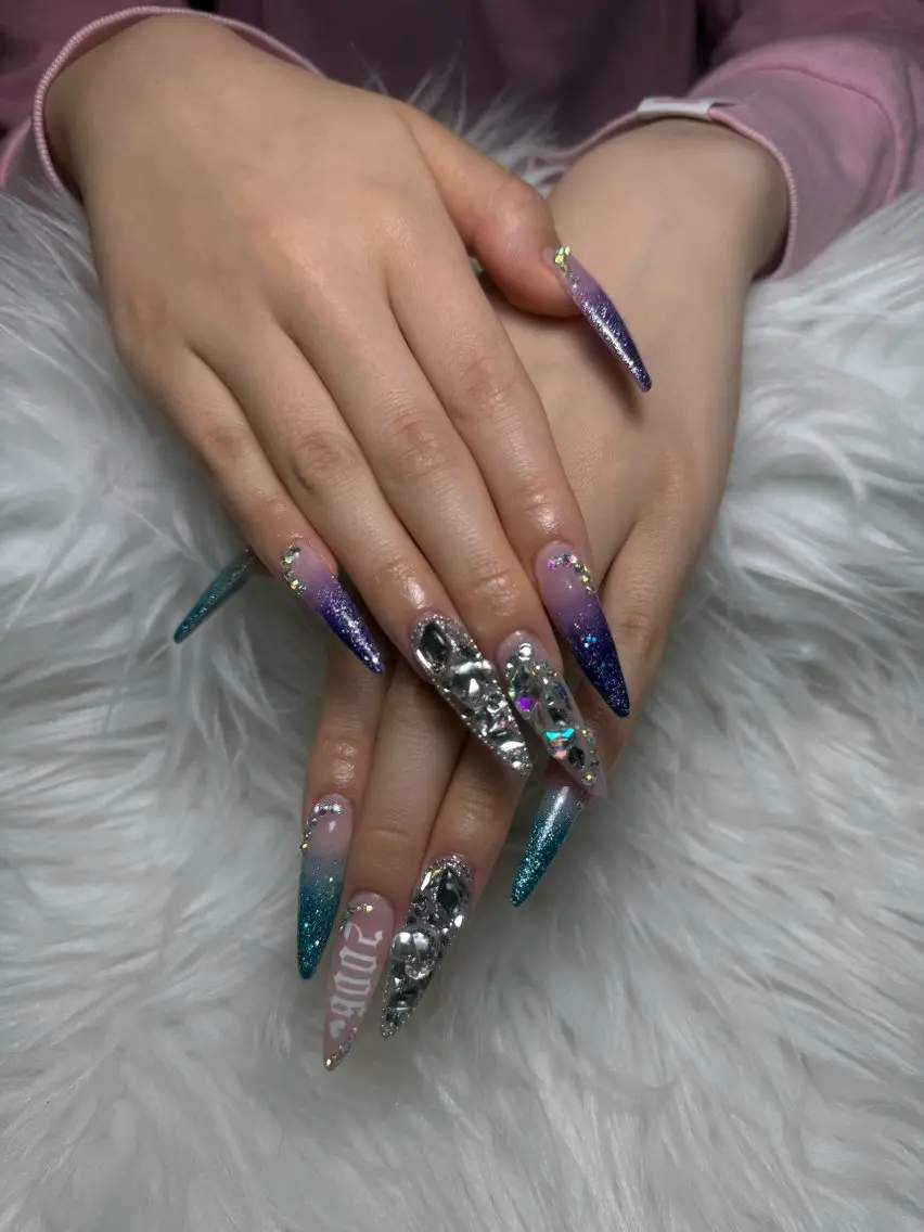 ネイル スカルプネイル ハンドネイル kazane 💅🏾💋のネイルデザイン