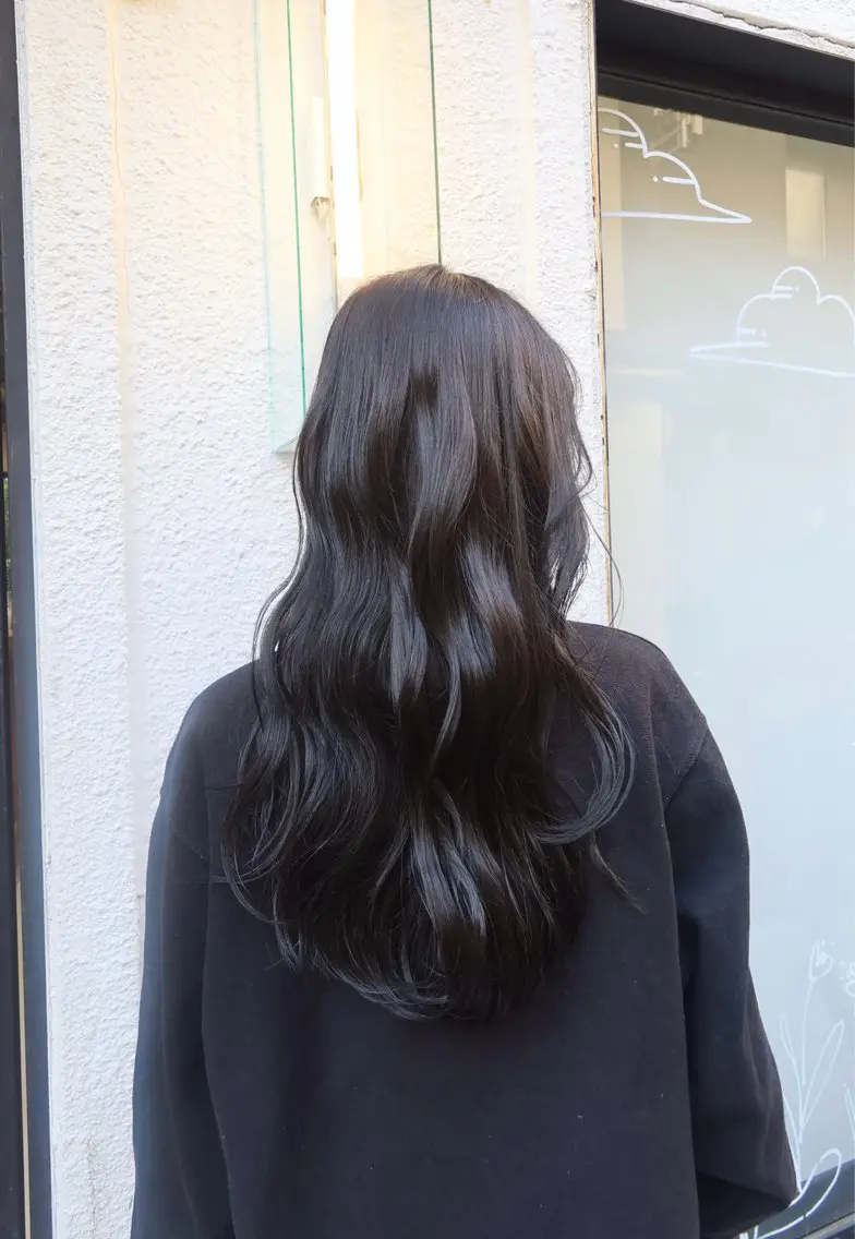 ロング カラー 透明感カラー momo / カラー、カットモデルのヘアスタイル
