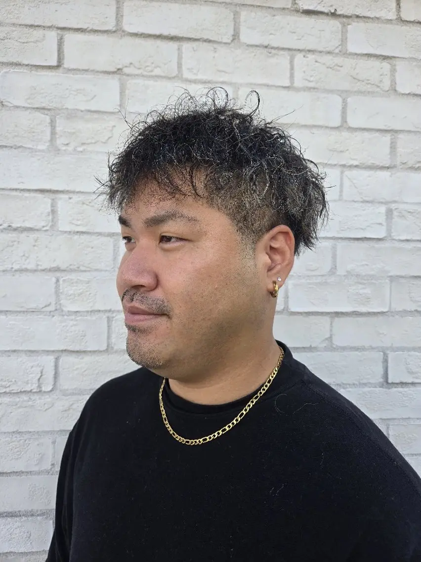 メンズ メンズパーマ preak TOMOのヘアスタイル