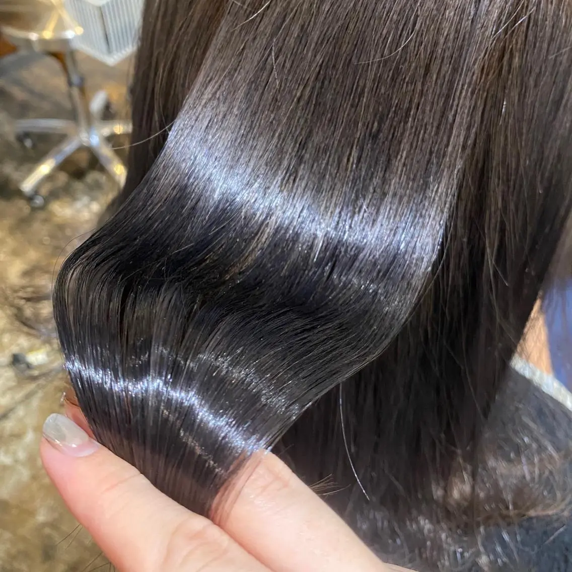 ミディアム マンツーマン女性 美容師 奏のヘアスタイル