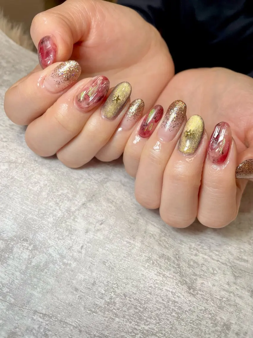 ネイル ニュアンスネイル nana .のネイルデザイン