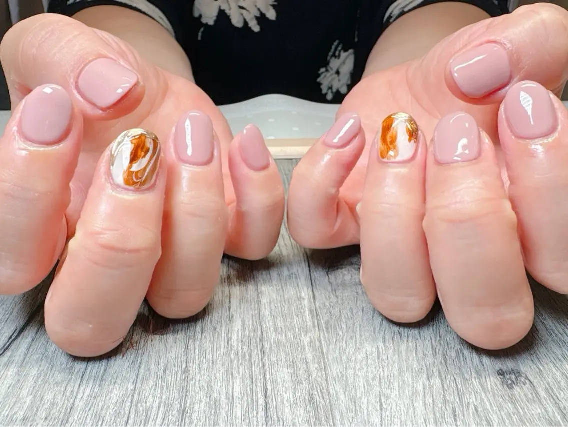 ネイル ジェルネイル スカルプネイル ショートネイル シンプルネイル 夏ネイル T&A nailのネイルデザイン