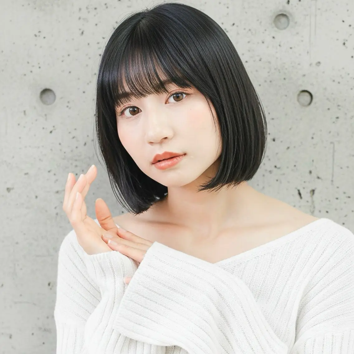 ショート カット ヘアカラー トリートメント ショート〜ミディアム 喜多司のヘアスタイル