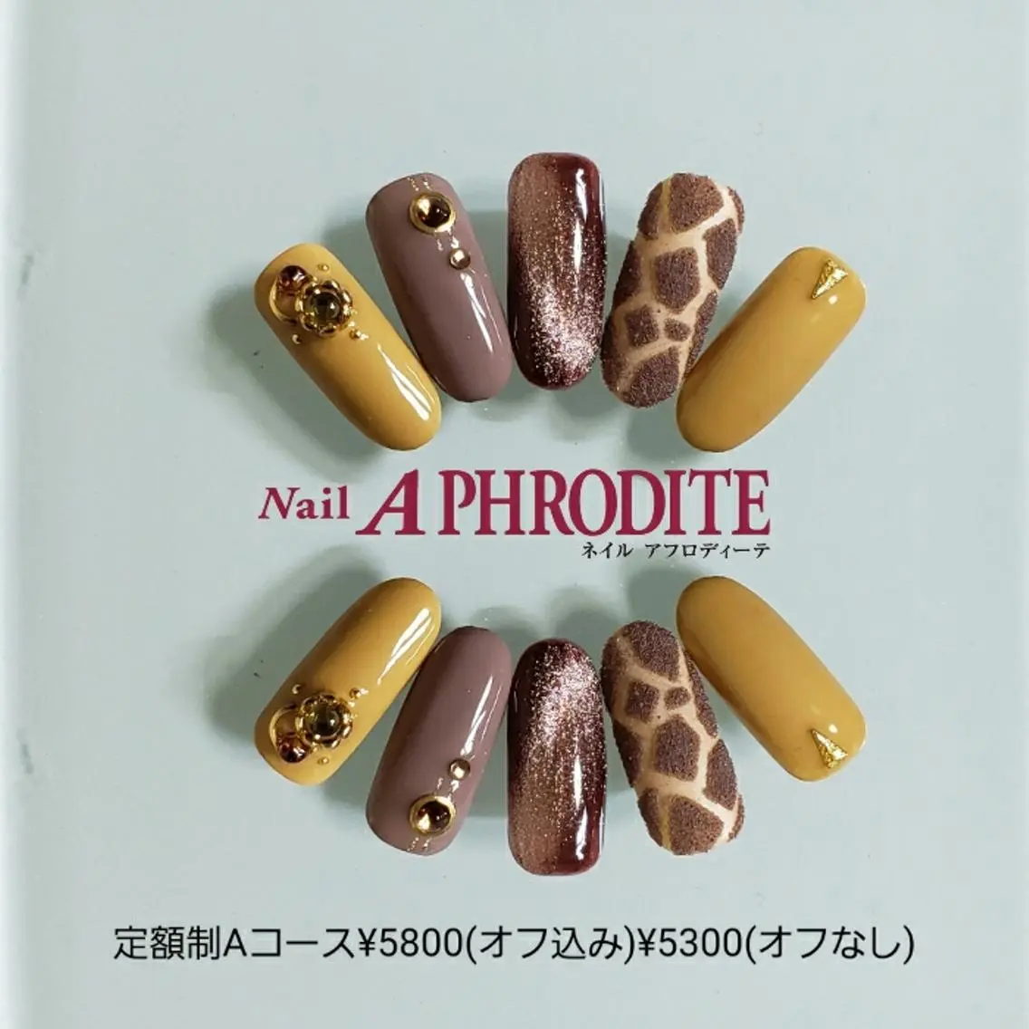 ネイル 持ち込み ニュアンスネイル ハンドネイル Nail Aphroditeのネイルデザイン