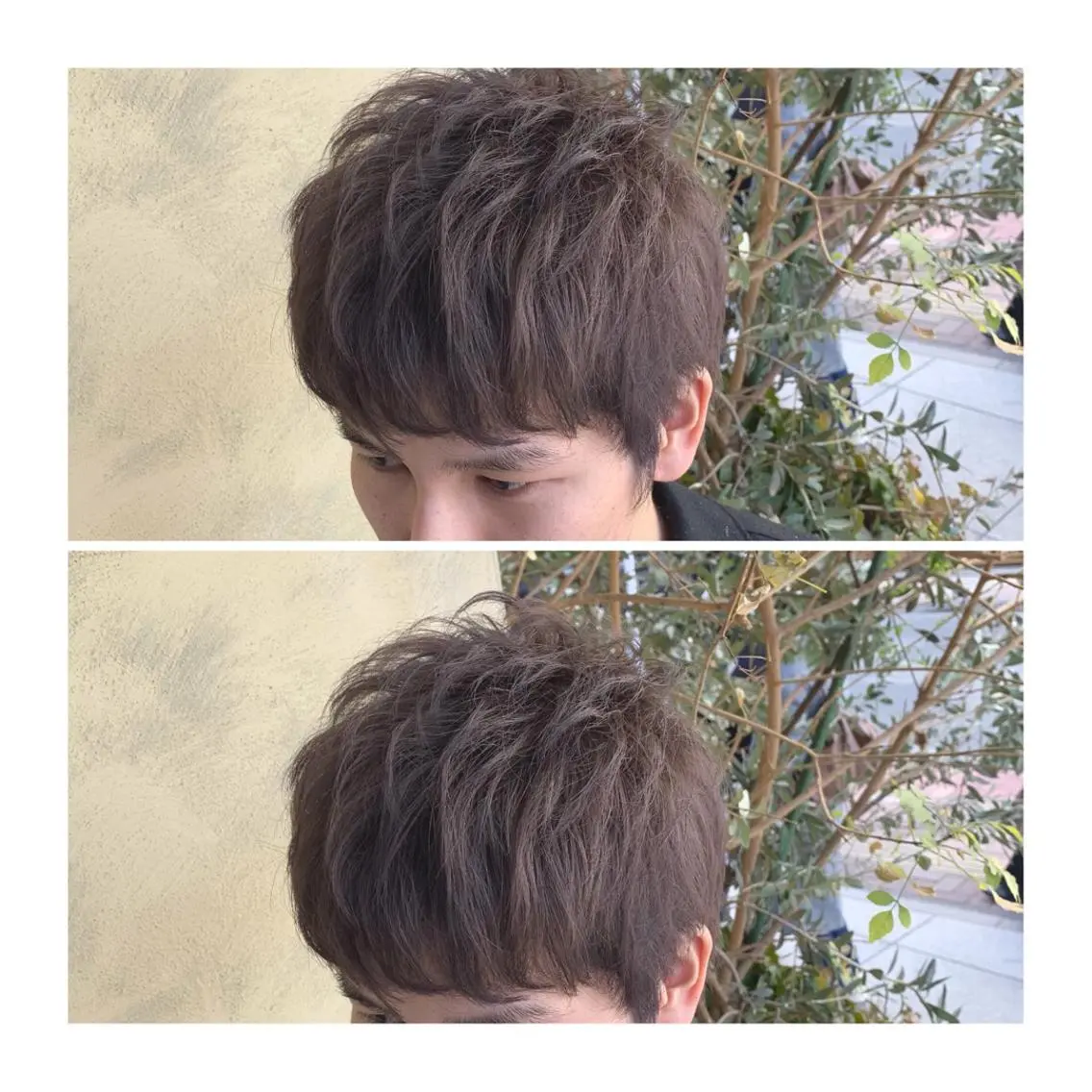 ショート カラー ヘアアレンジ メンズ ange☞ soutaのヘアスタイル