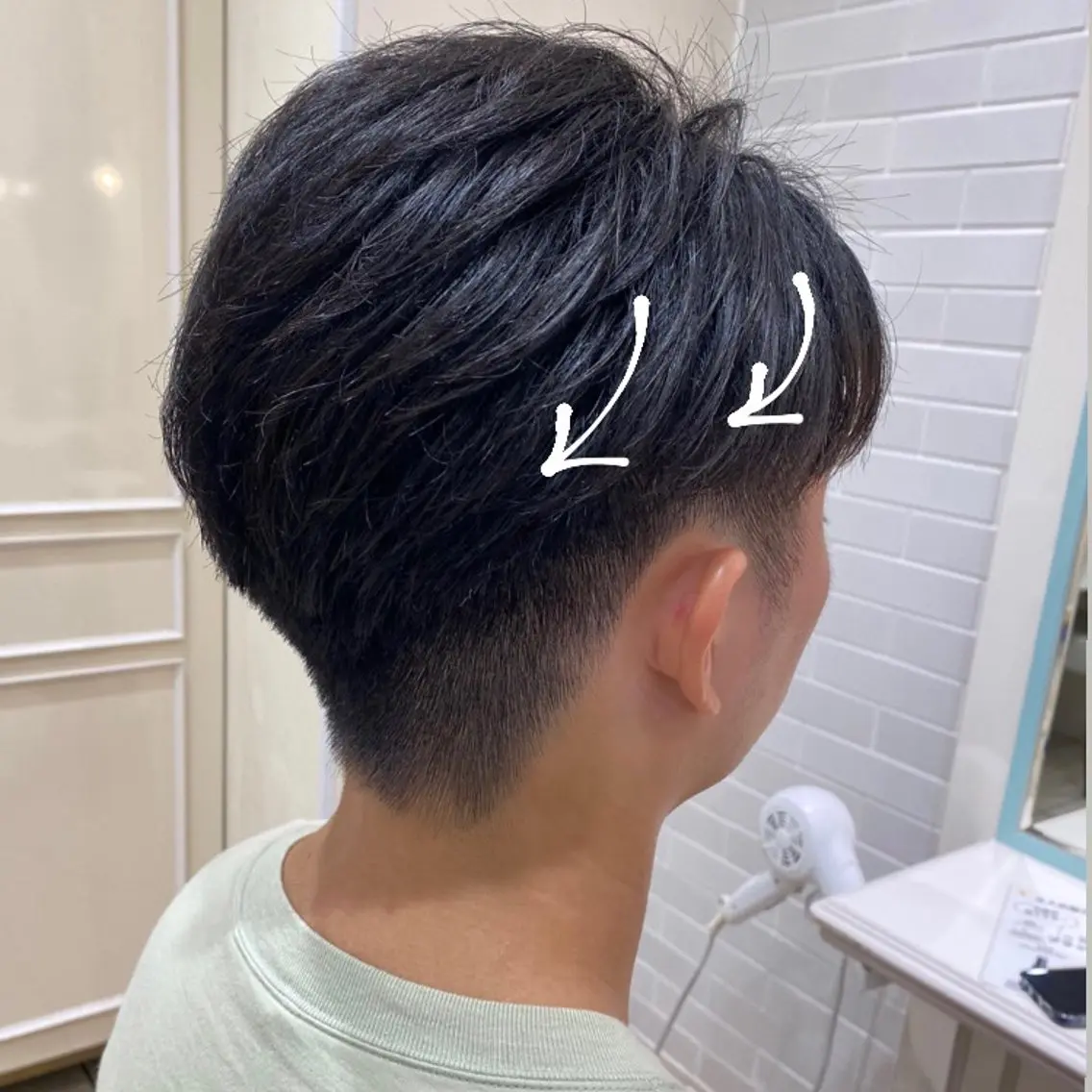 メンズ カット 吉澤 海咲のヘアスタイル