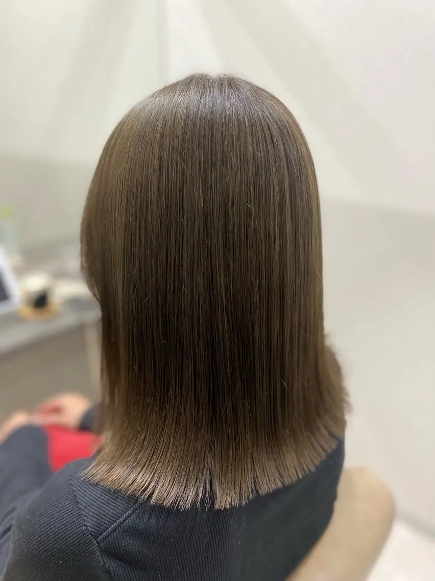 ミディアム カット トリートメント 水瀬 咲夏のヘアスタイル