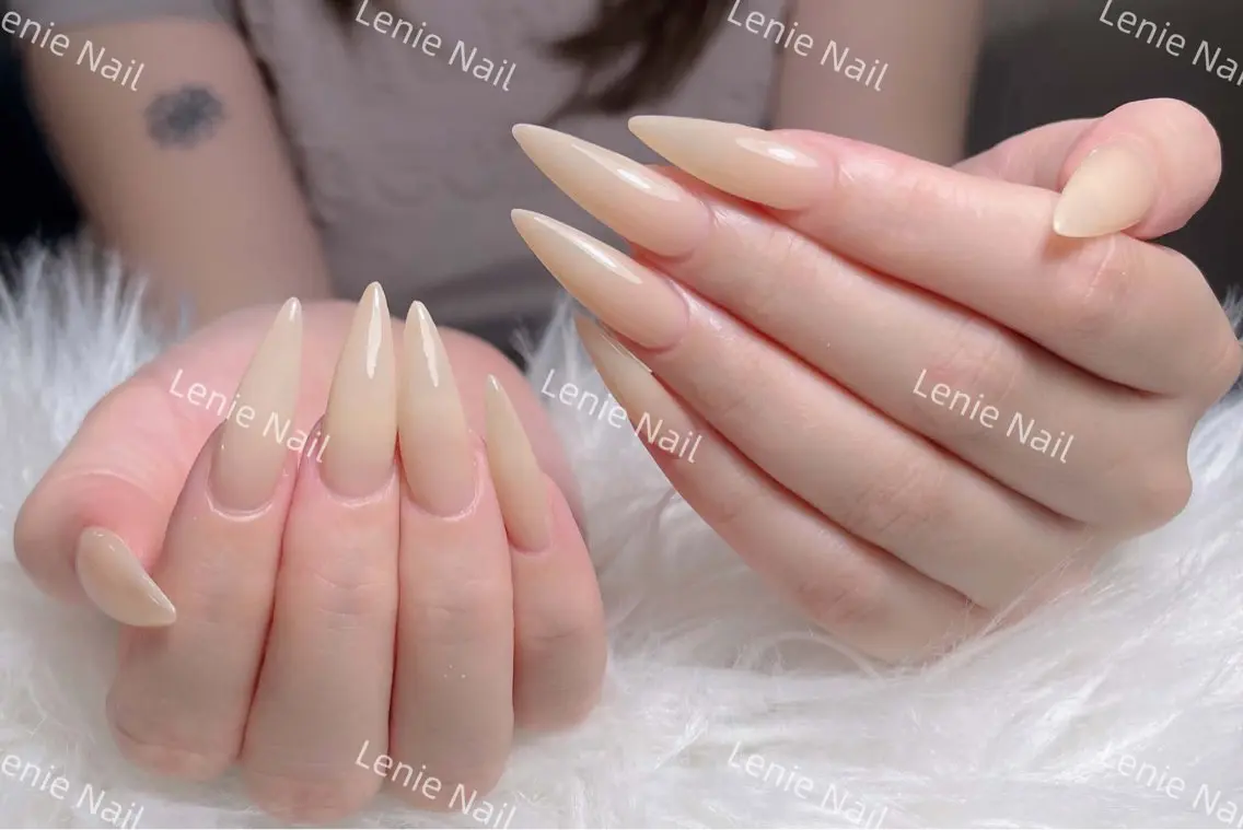 ネイル アートネイル 韓国ネイル 持ち込み ワンホンネイル ハンドネイル Lenie Nail Salonのネイルデザイン