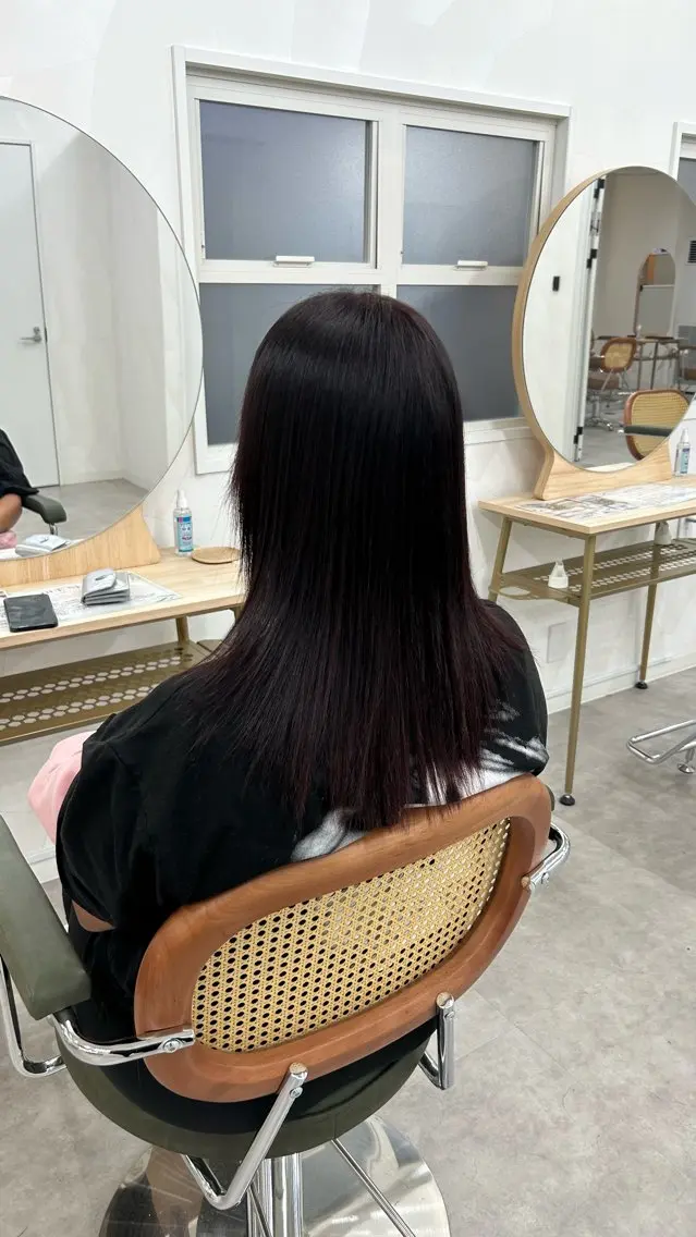 カット＋カラーの写真