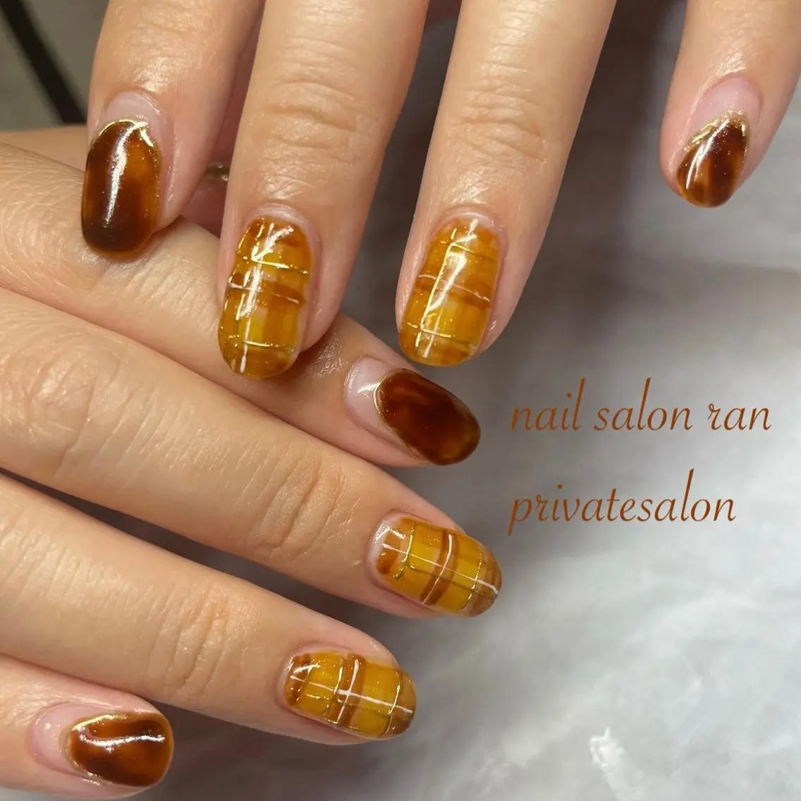 ネイル ハンドネイル ハンドケア nailsalon ranのネイルデザイン