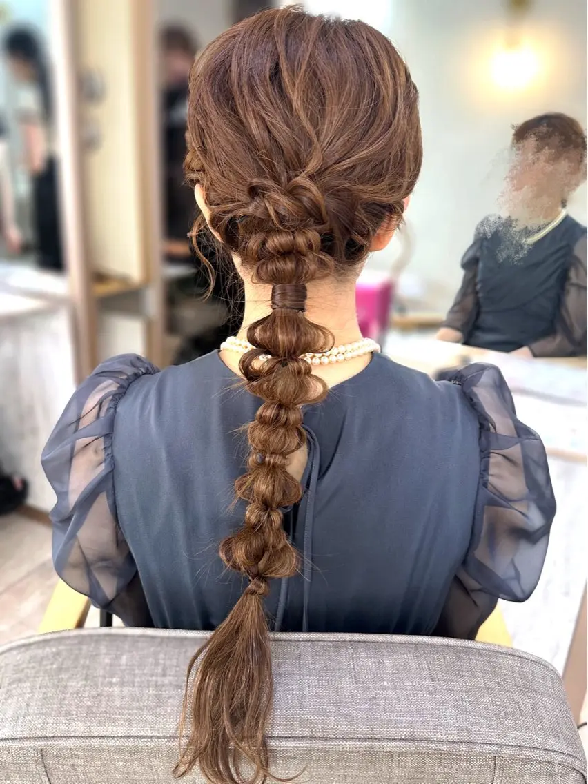 ロング 浴衣 Hina🐣 elubylovisのヘアスタイル