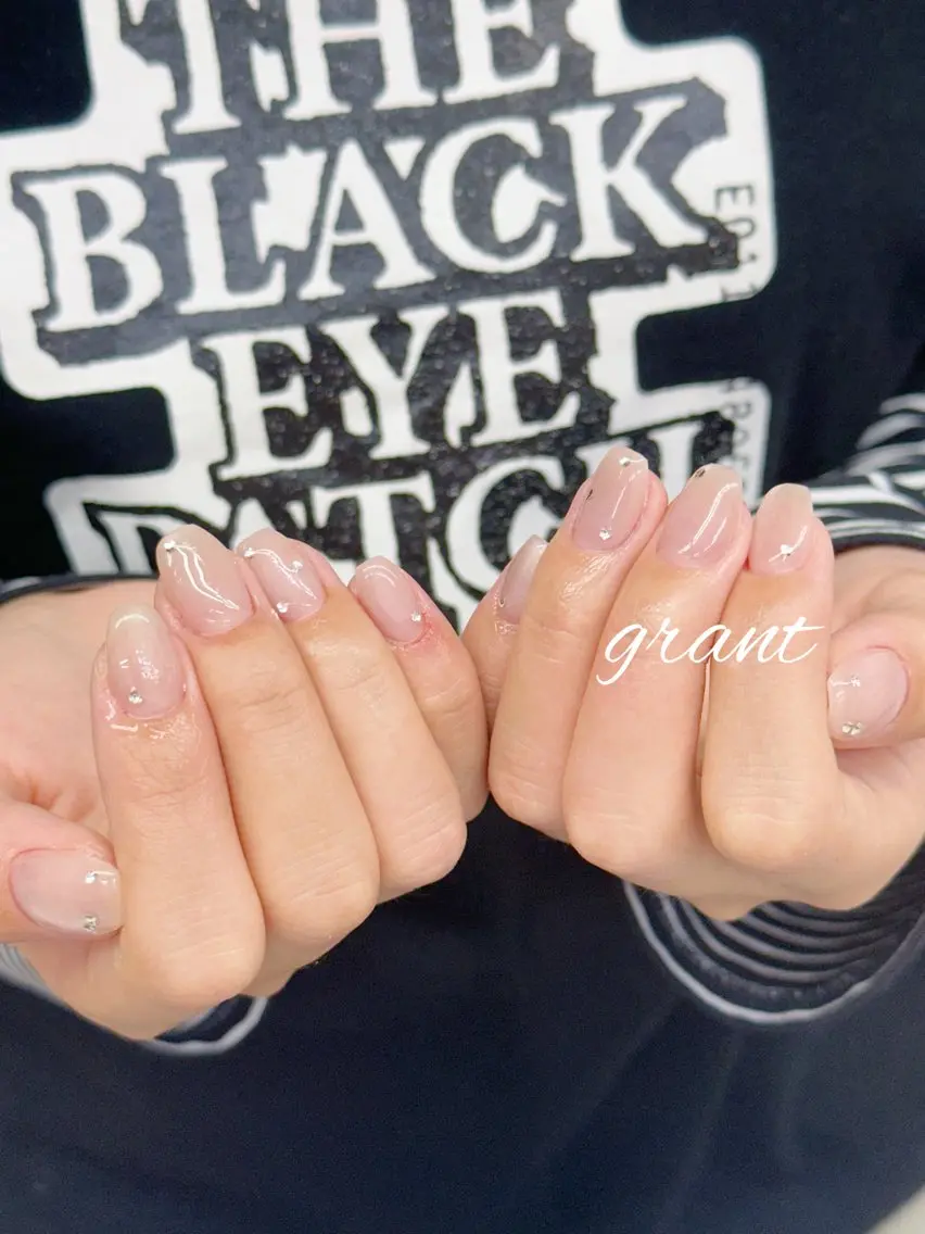 ネイル オフィスネイル シンプルネイル ハンドネイル nailsalon grantのネイルデザイン