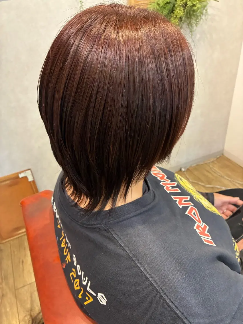 ショート カラー 清水 美香のヘアスタイル