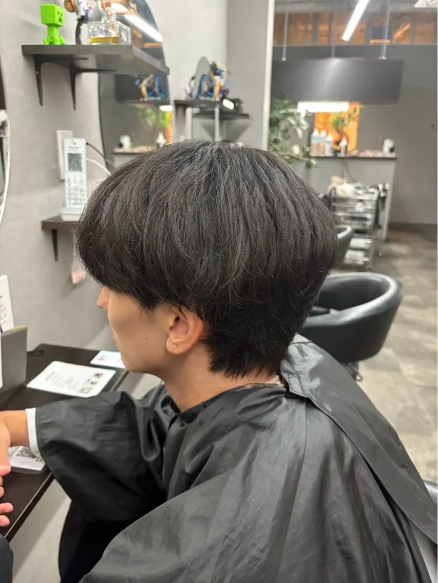 パーマ メンズ 縮毛矯正 ヘアセット 🌻ミラクル美容師 🌻✨クッポ✨のヘアスタイル
