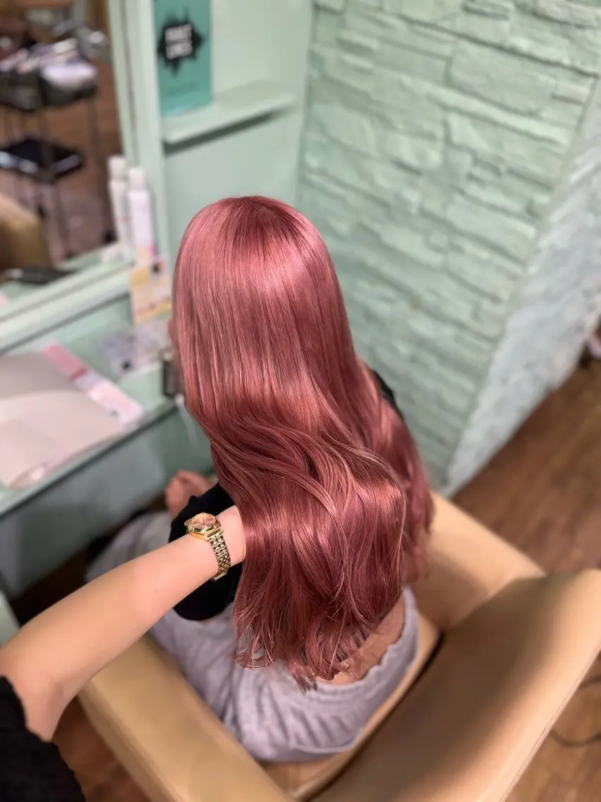 ロング カラー カット ヘアカラー 🩵KUREA🩵 /似合わせカットのヘアスタイル