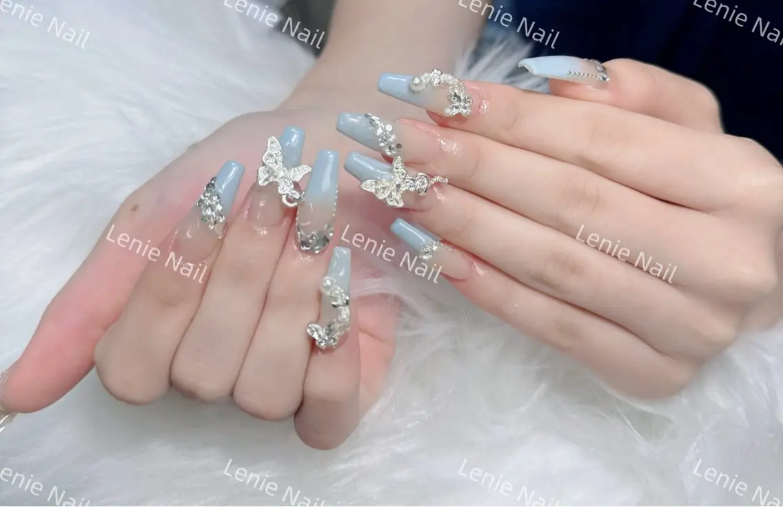 ネイル アートネイル 韓国ネイル 持ち込み ワンホンネイル ハンドネイル Lenie Nail Salonのネイルデザイン