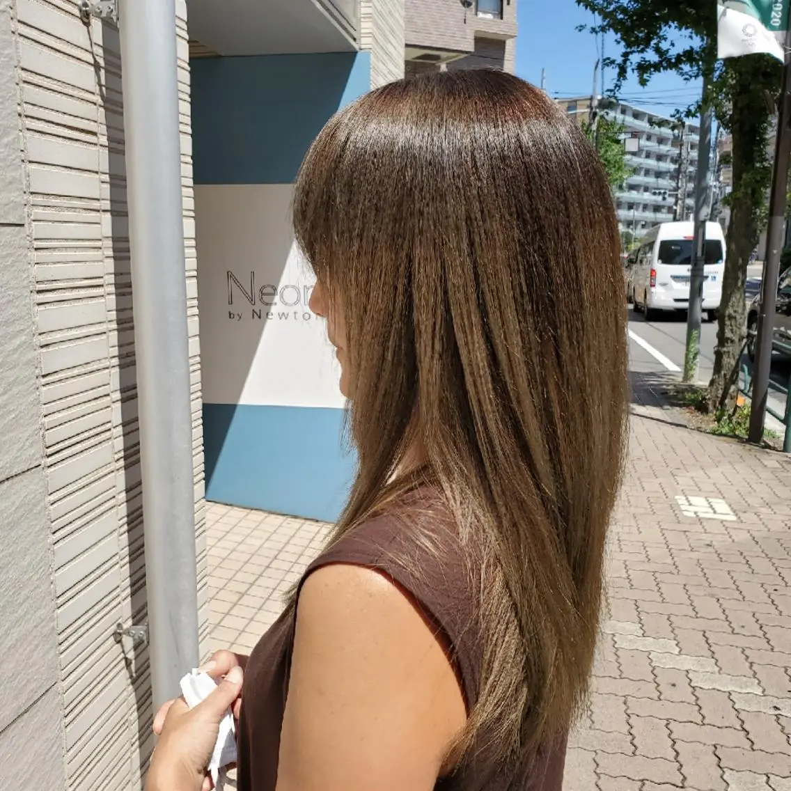ロング トリートメント 竹尾 優斗のヘアスタイル