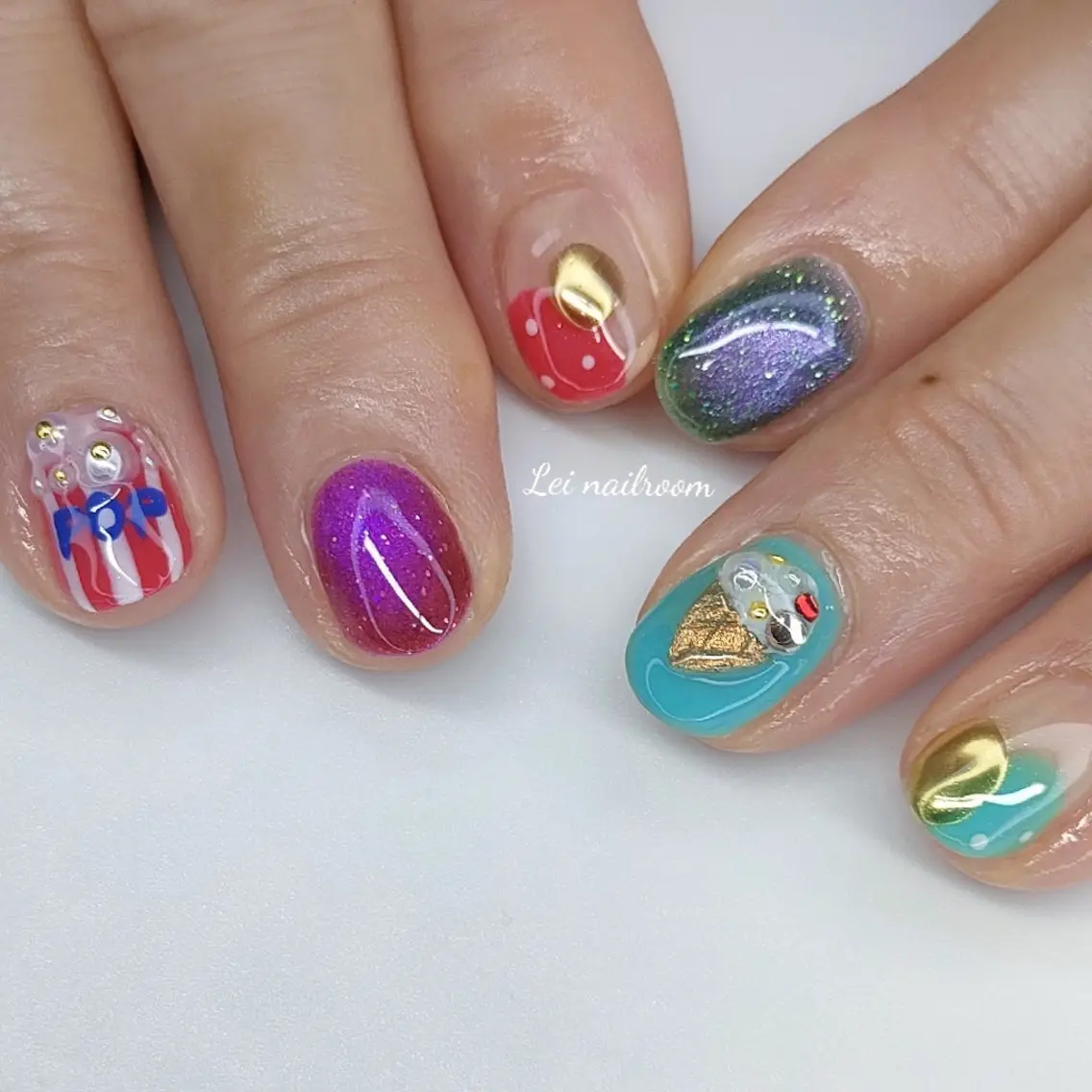 ネイル lei🌼 nailroomのネイルデザイン