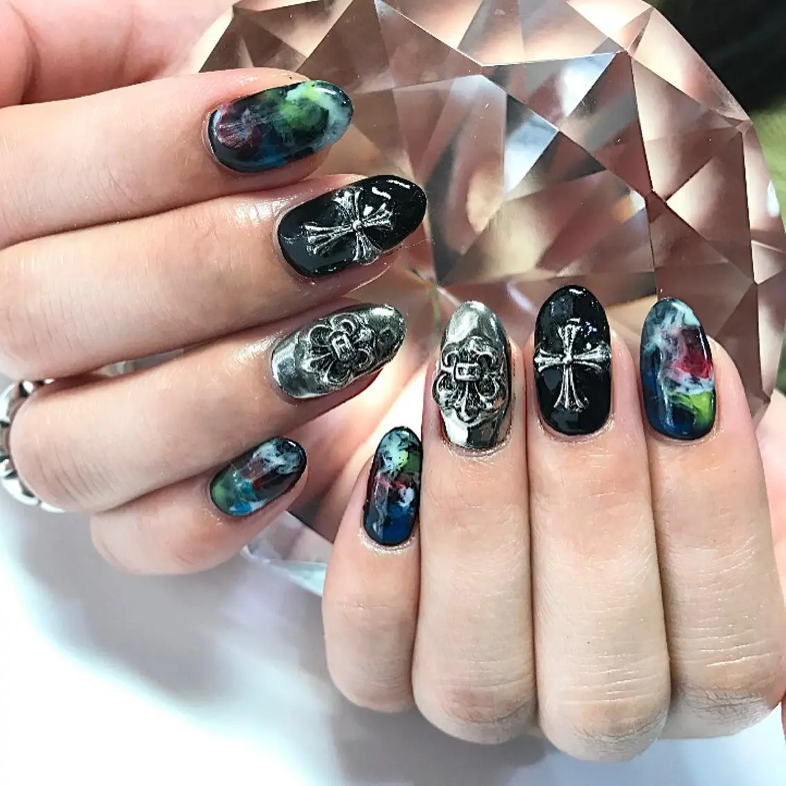 ネイル アートネイル ニュアンスネイル 渋谷ビュレネイル Kaoruのネイルデザイン