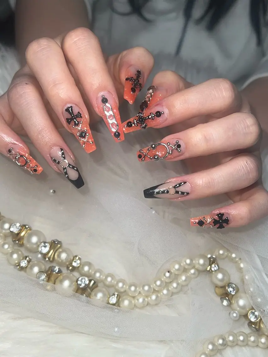 ネイル ハロウィン スカルプ専門店 Feelのネイルデザイン