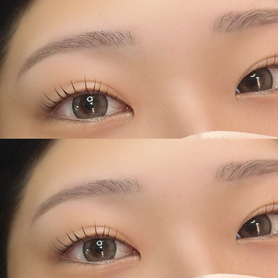 マツエク・マツパ 束感まつ毛 パリジェンヌラッシュリフト まつげパーマ 一重×まつ毛パーマ ♡fein. beauty♡のマツエク・マツパデザイン