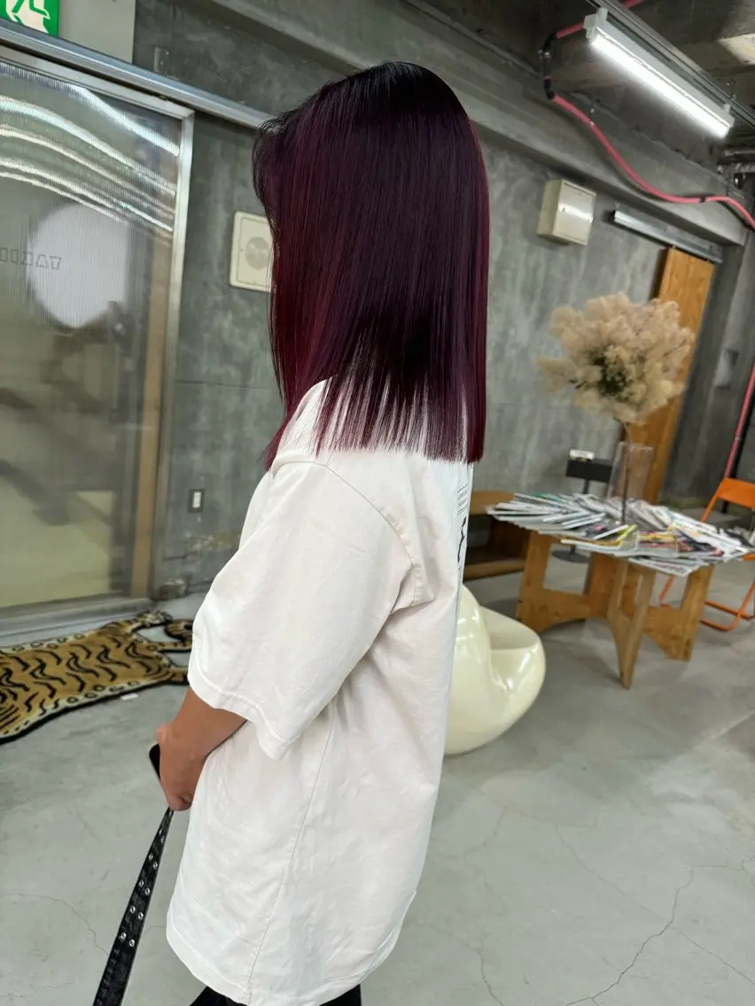 ミディアム カット トリートメント サトウ レンマのヘアスタイル