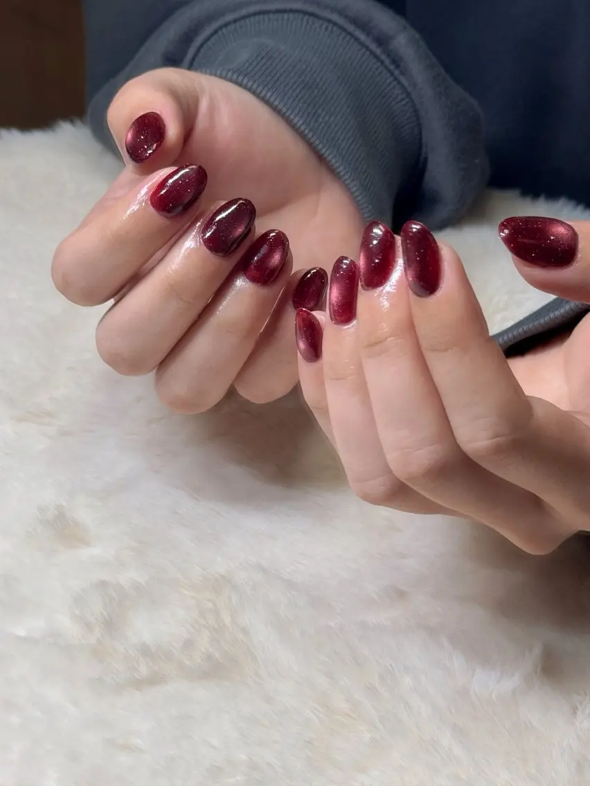 ネイル フラッシュネイル マグネットネイル ハンドネイル フットネイル ねいる屋　Anela 美優のネイルデザイン