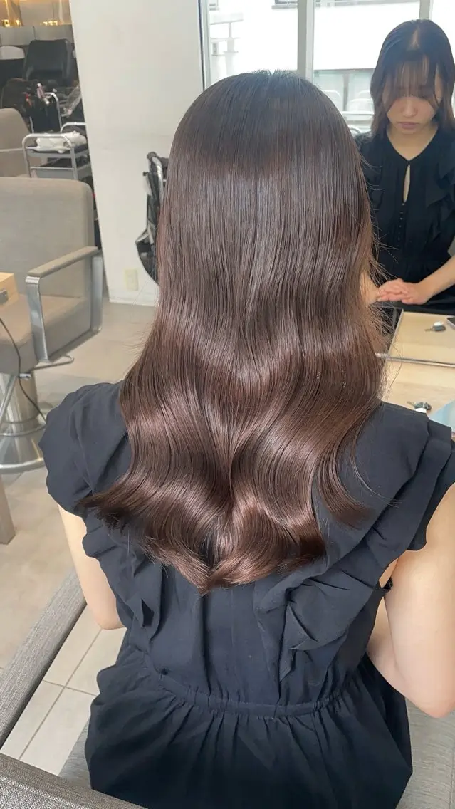 ロング カラー 髪質改善 ✨髪質改善✨美髪 矯正🫧小泉のヘアスタイル