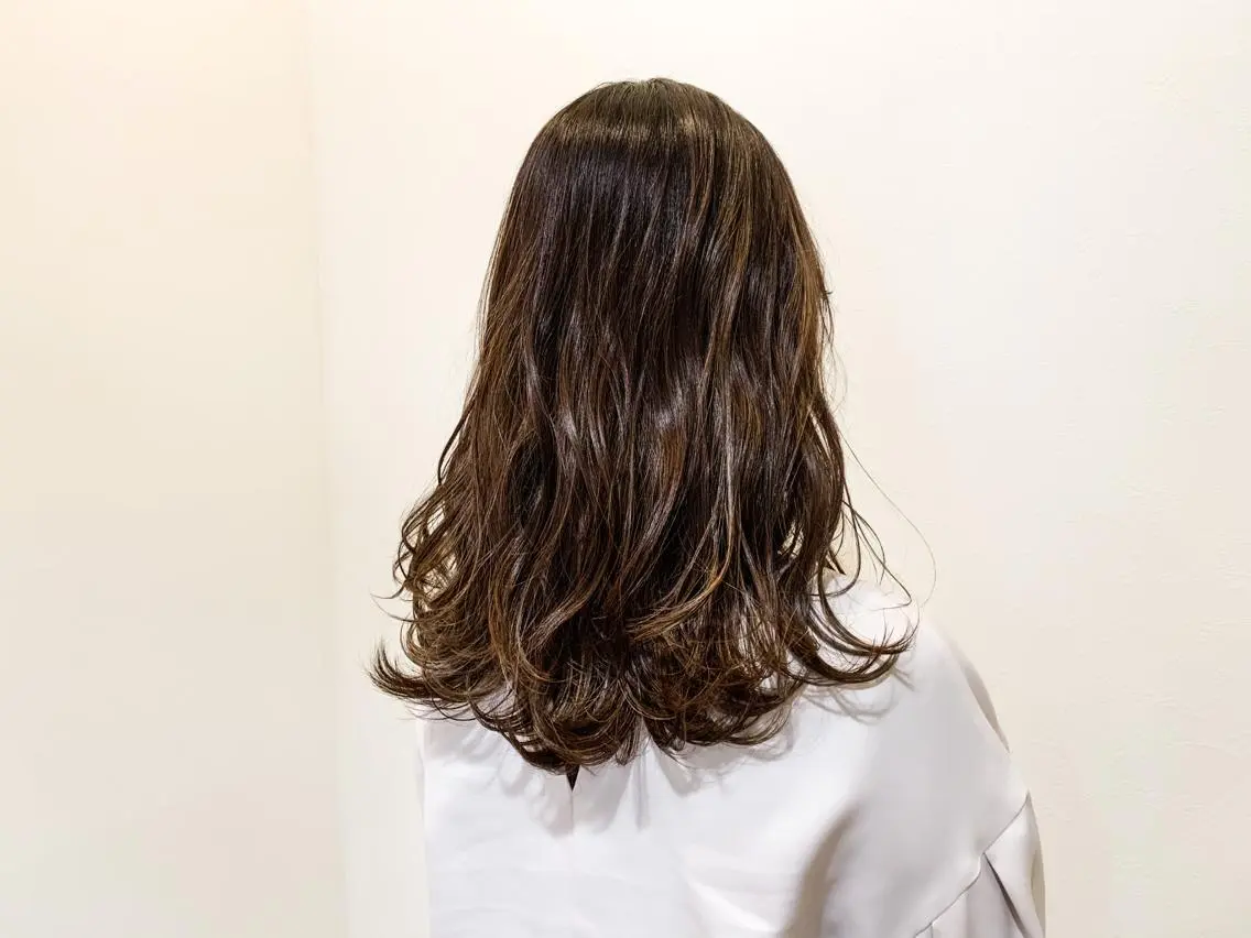 ロング ハイライト カット Ayu /あゆのヘアスタイル