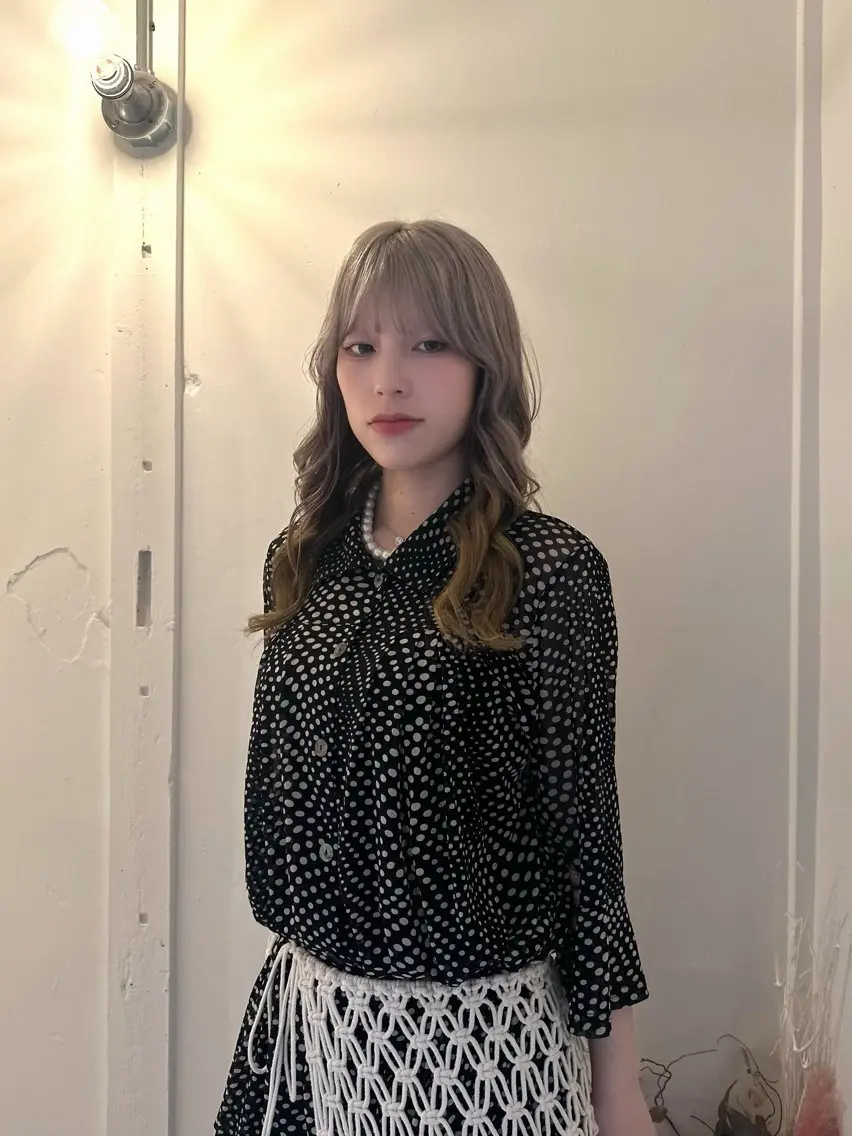 ロング カラー イエローカラー ヘアカラー hikaris, eishoのヘアスタイル