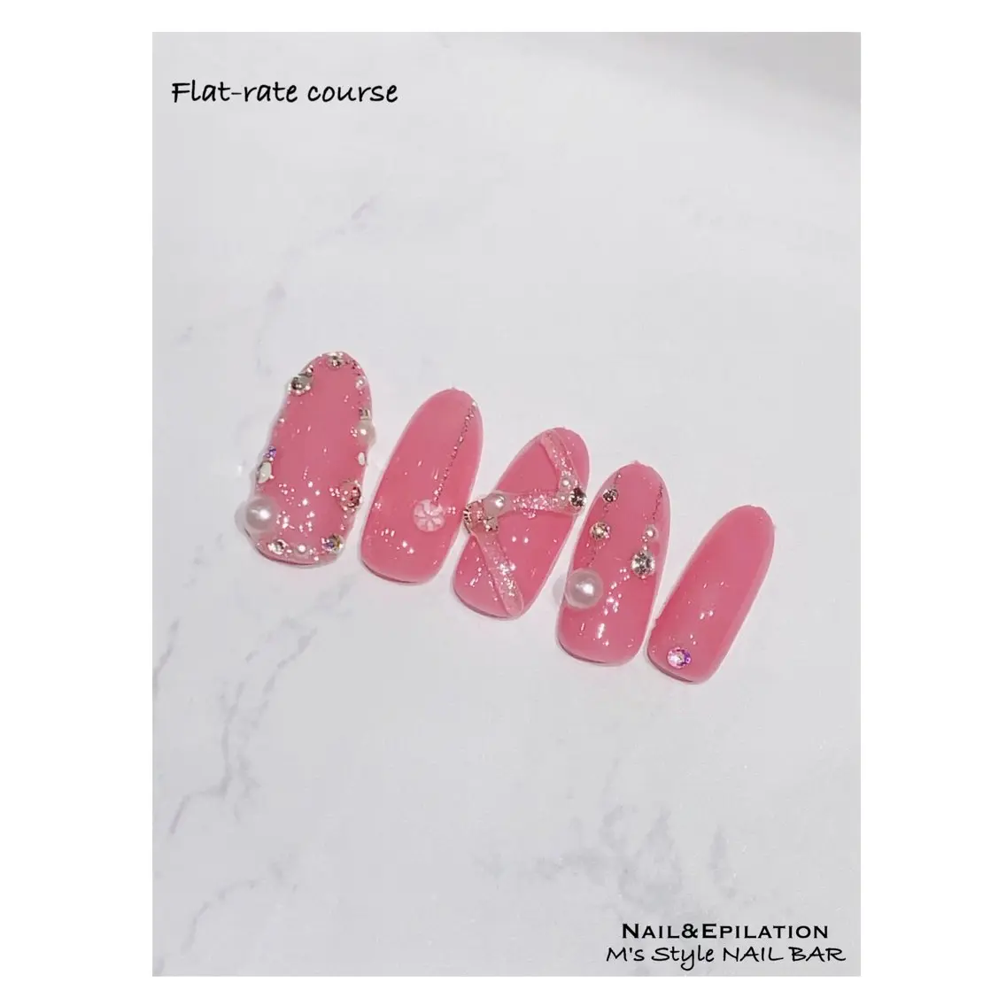 ネイル 成人式 フットネイル フレンチネイル ジェルネイル 韓国ネイル M's Style NAIL BARのネイルデザイン